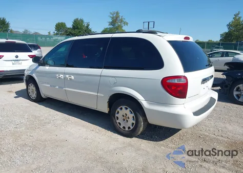 2001 Chrysler Town & Country Lx from USA, damaged, VIN 2C4GP44331R253195